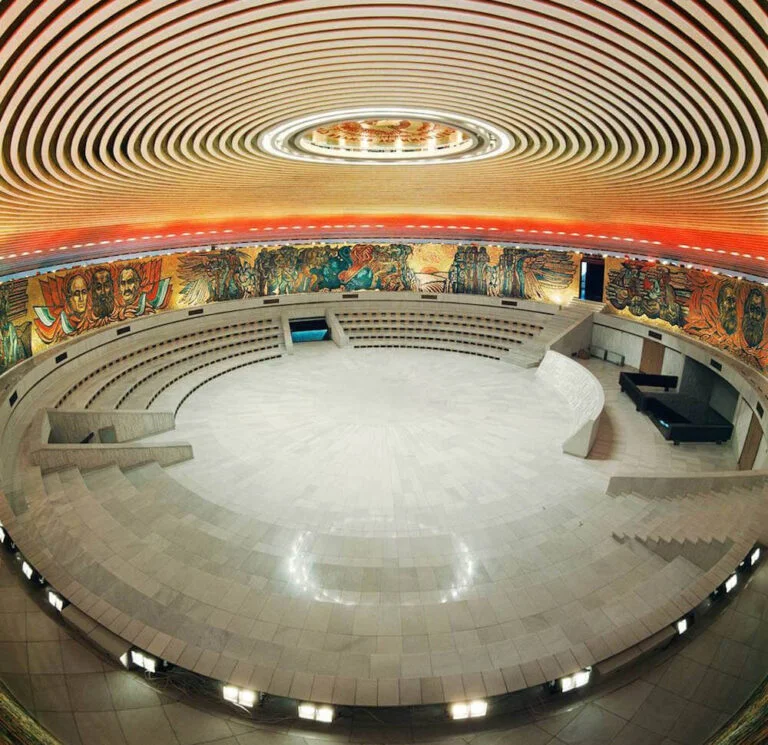 Buzludzha Interior Bulgaria