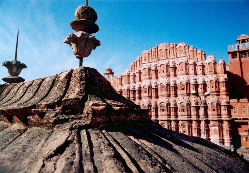 Golden triangle Jaipur Hawa Mahal