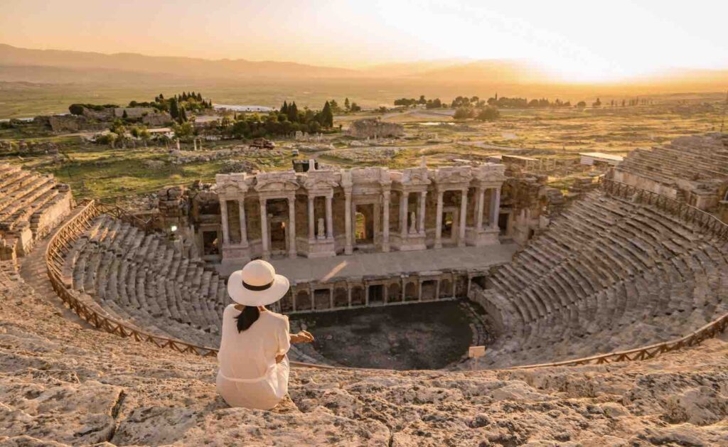 Travertines in Pamukkale