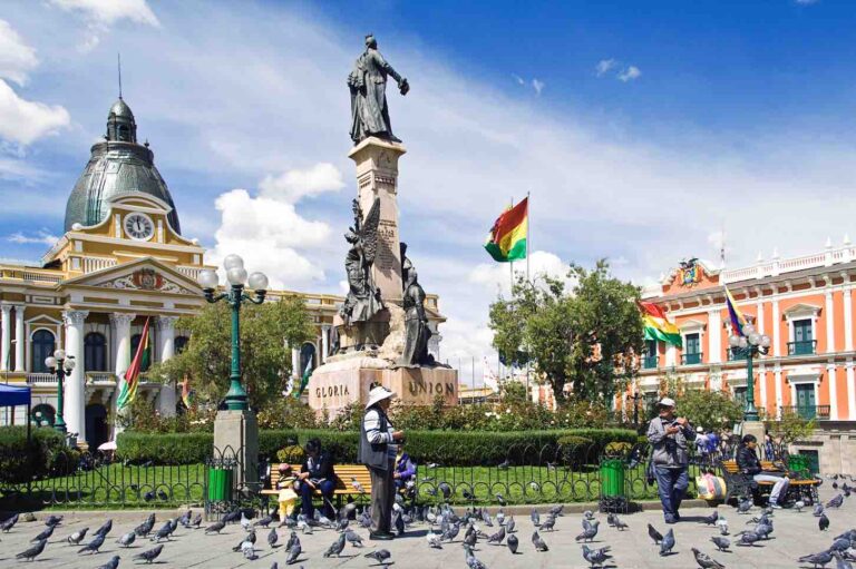 Arrival to La Paz