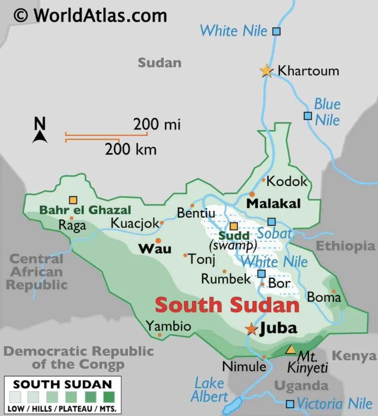 Places to Visit in South Sudan