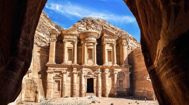 Ad Deir Monastery Petra Jordan