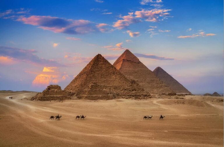 Pyramids of Giza Egypt